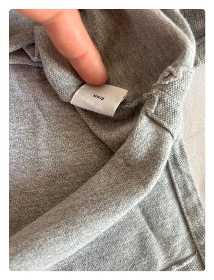 Polo Ralph Lauren gris/cavalier bleu marine taille S - photo numéro 6
