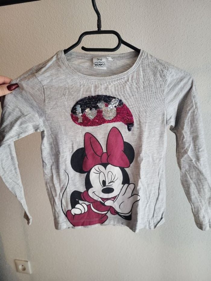 Pull leger sequin minnie