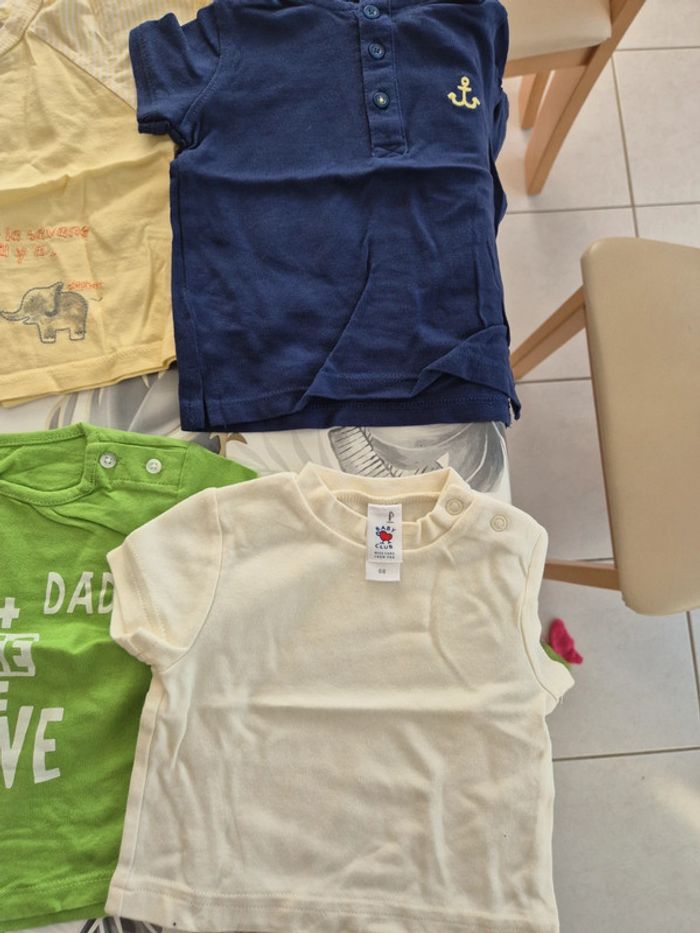 Lot de 8 tee-shirt manches courtes - photo numéro 5