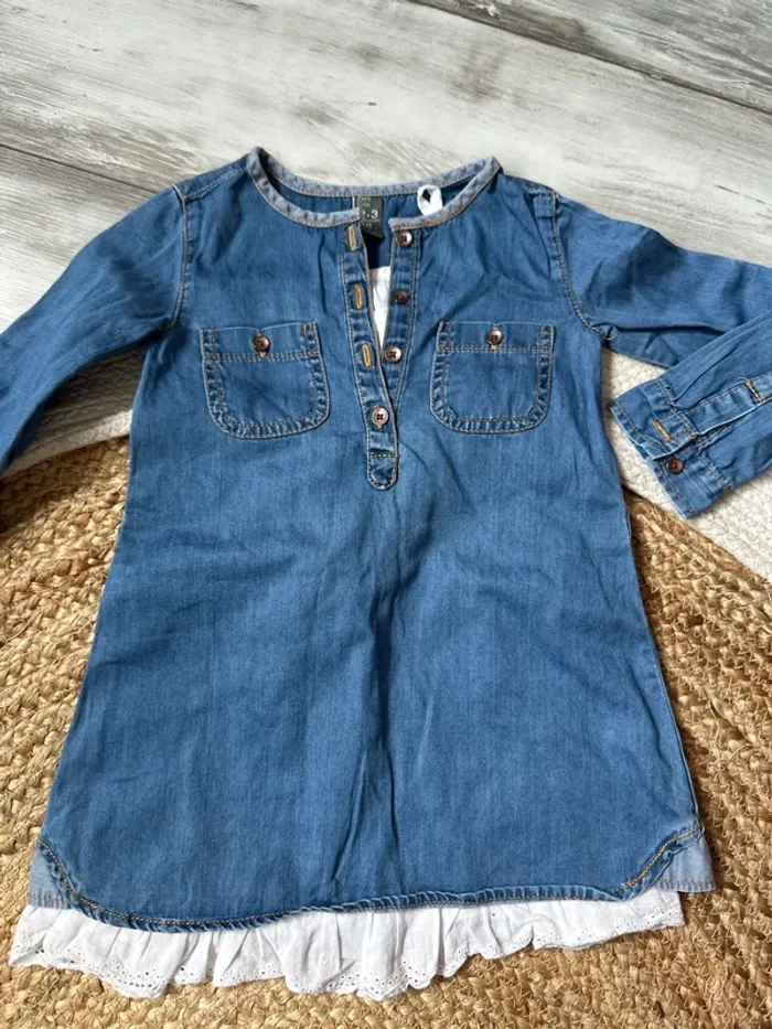 Robe en jean Zara