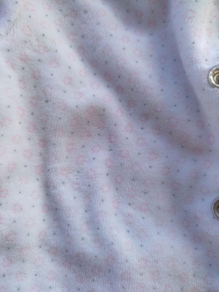 Gilet rose et blanc 1-3 mois - photo numéro 4