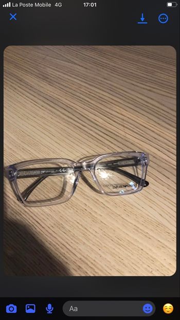 Lunettes emporio armani