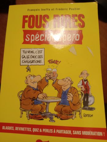 Livre "Fous rires special apero"