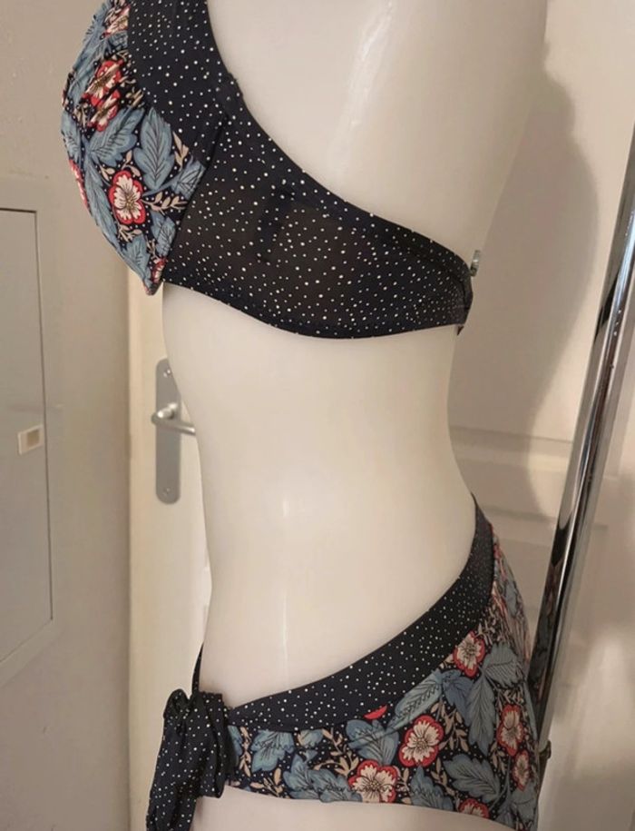 Maillot de bain 2 pièces rouge-gorge - photo numéro 5
