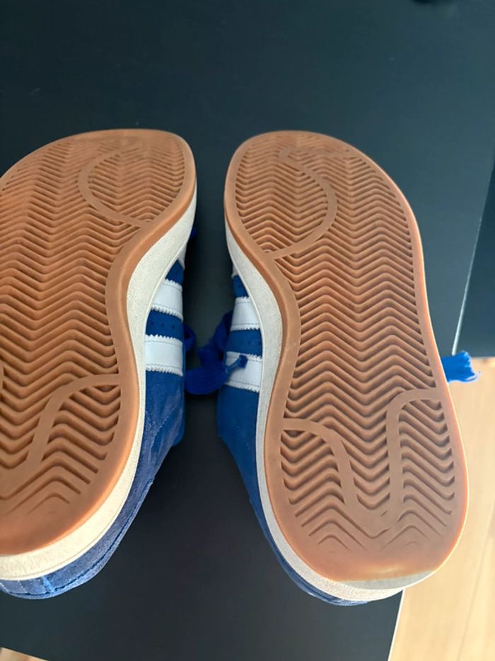 Adidas Campus bleues – T. 40 2/3 – bon état - photo numéro 8