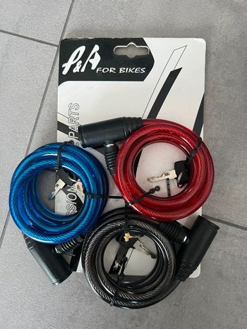 Lot 3 antivols vélo