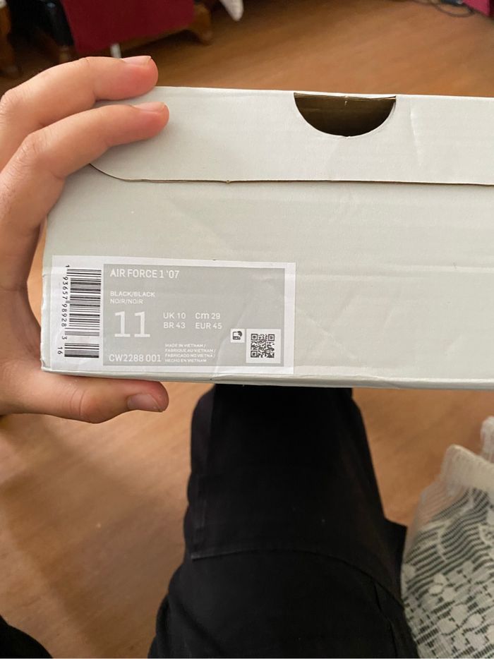 Nike Air Force 1 blanche - taille 45 - photo numéro 8