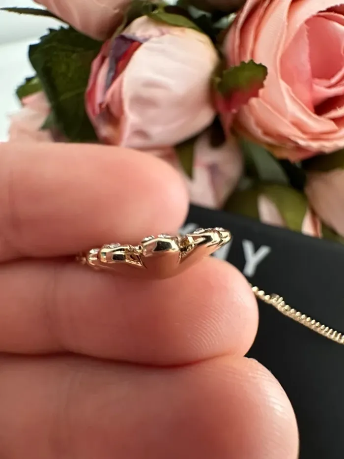 🌸 Collier fleur DKNY doré – Authentique & raffiné 🌸 - photo numéro 8