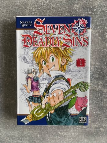 Manga Seven deadly sins tome 1 en version française.