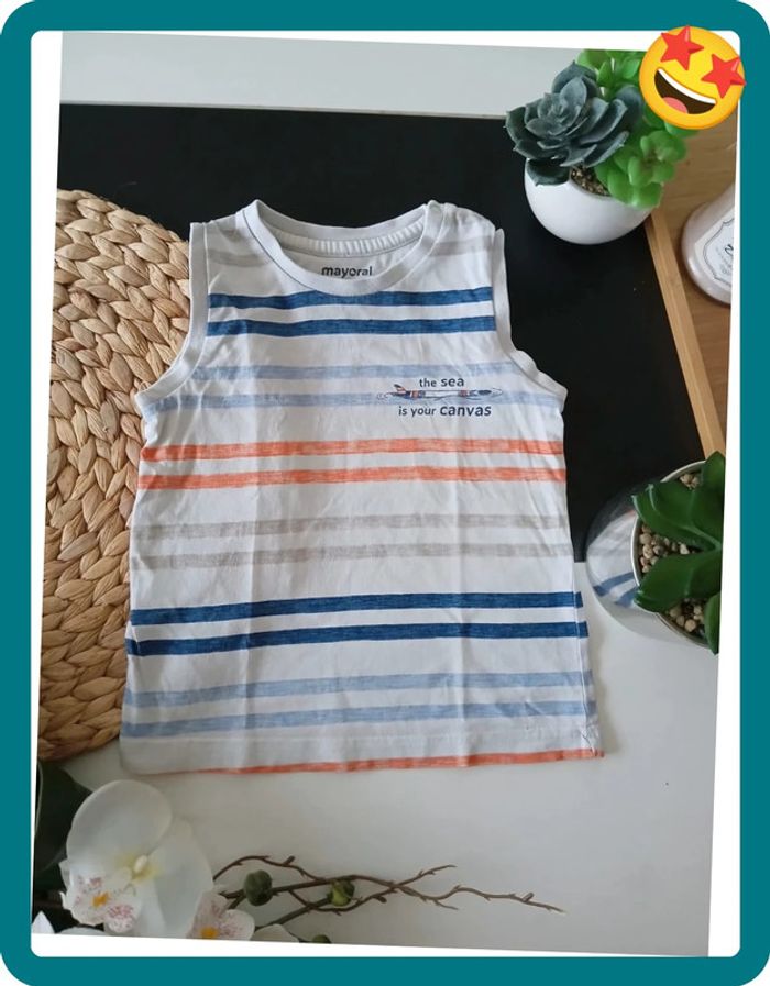 Débardeur garçon Taille 18 mois🌿🦊