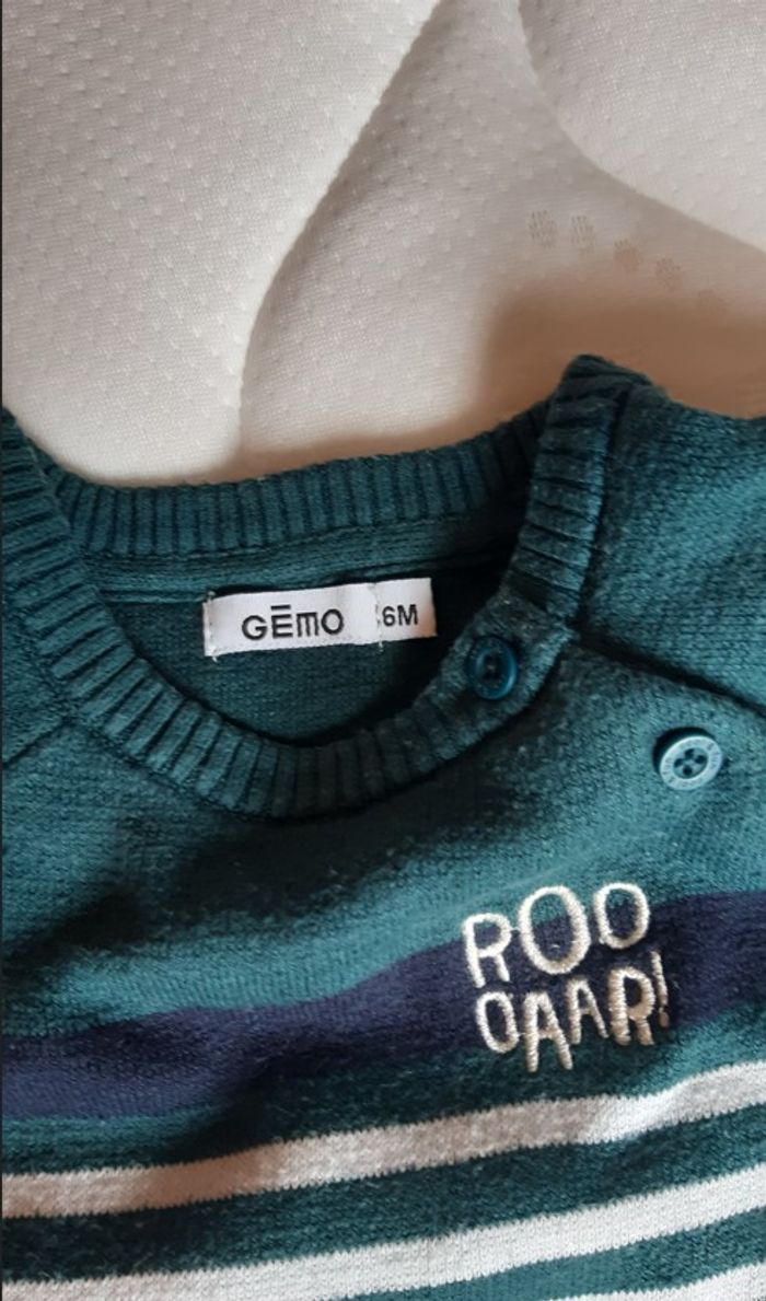 Pull Gemo 6 mois - photo numéro 3