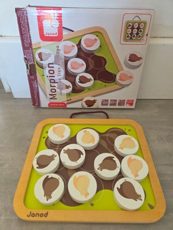 Jeu en bois morpions Janod