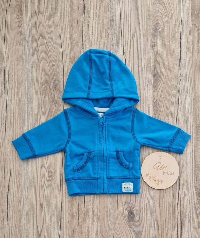 Veste sweat bébé garçon 1mois
