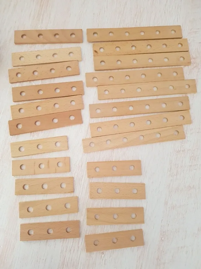 Jeu de construction à visser en bois - photo numéro 20