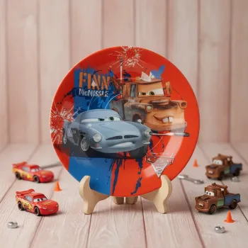 Assiette Plate Disney Cars 2 – Finn McMissile & Martin