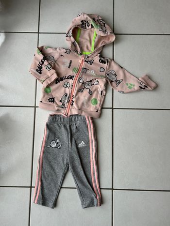 Ensemble Adidas 6/9mois fille