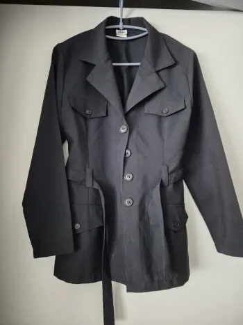 veste zara bleu/gris
