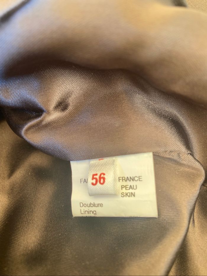 Veste  3/4 en cuir - photo numéro 3