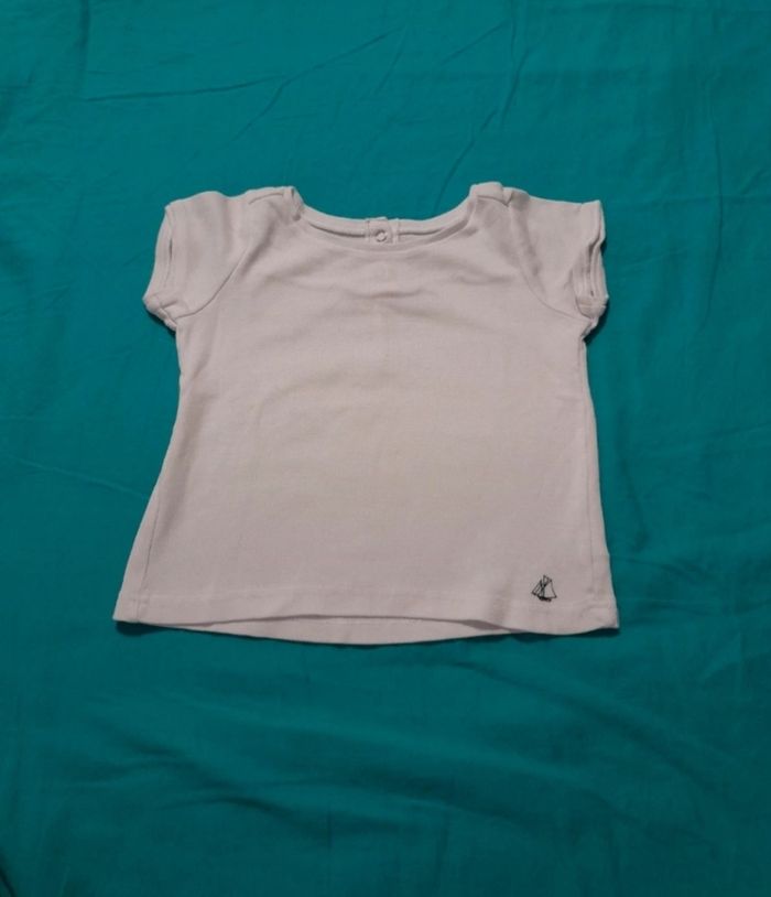 Tee-shirt blanc 12 mois