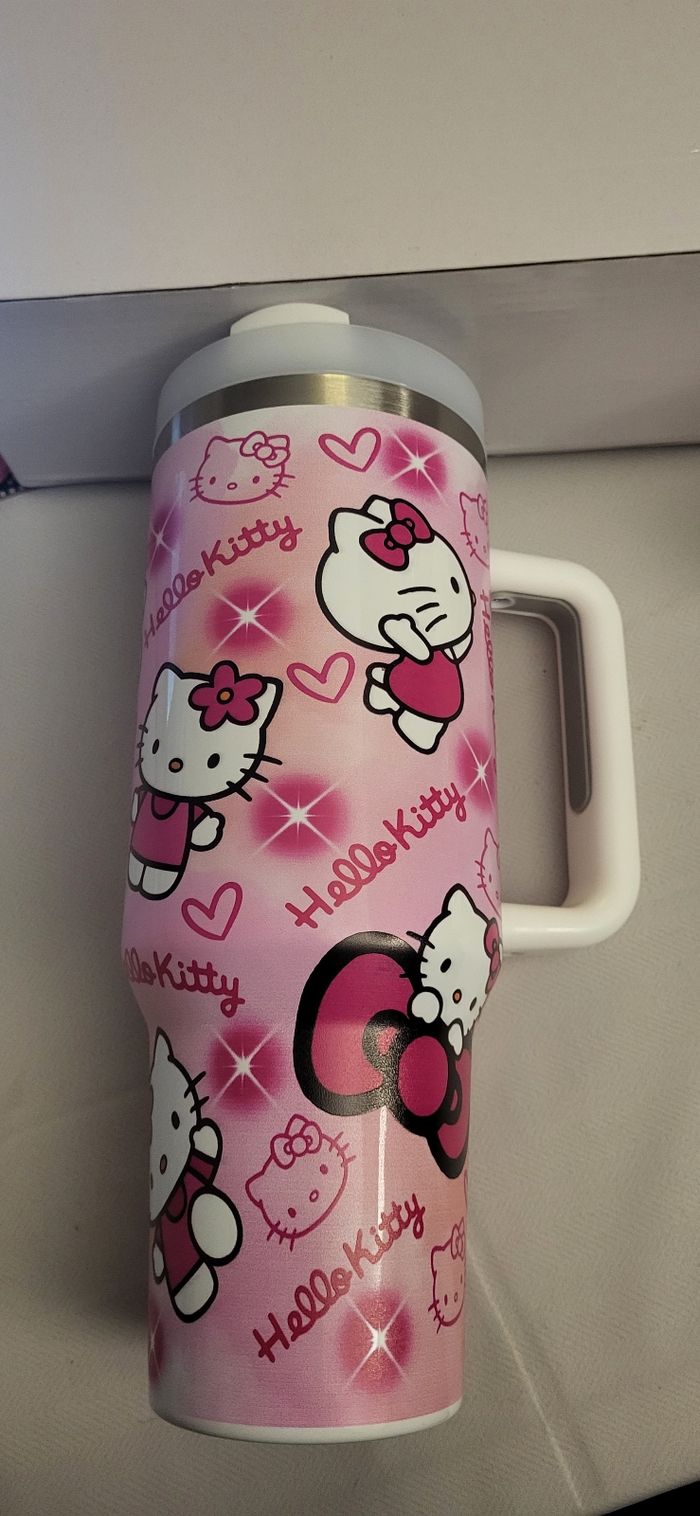 Gourde isotherme hello kitty - photo numéro 2