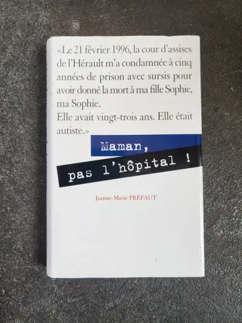 Livre broché "maman, pas l'hôpital" de Jeanne-Marie Préfaut