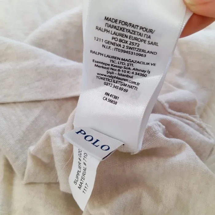 Polo Ralph Lauren T-shirt Pour Hommes Taille XL Couleur Beige Clair - photo numéro 6