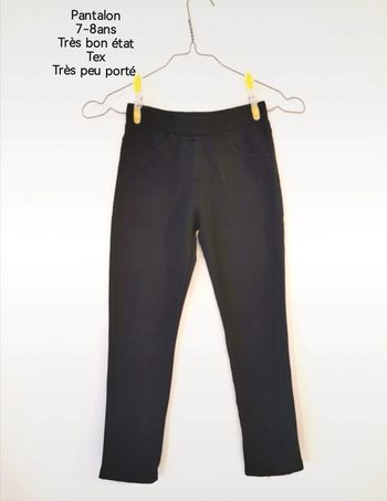 Pantalon 7-8ans