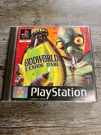 Oddworld l’Exode d’Abe jeu PS1 Complet Sony