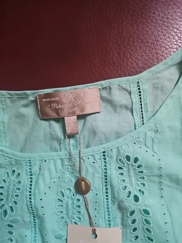 Robe femme été broderie anglaise avec doublure - photo numéro 10