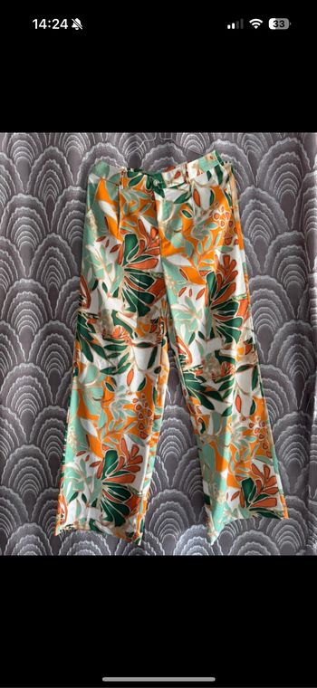 Pantalon jambes larges