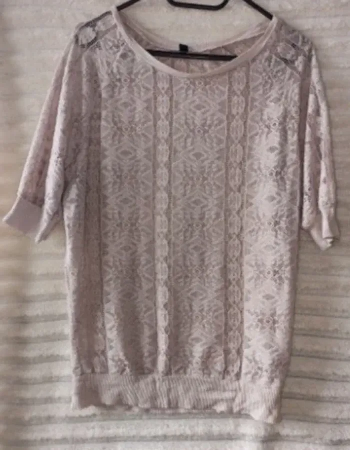 Haut en transparence femme