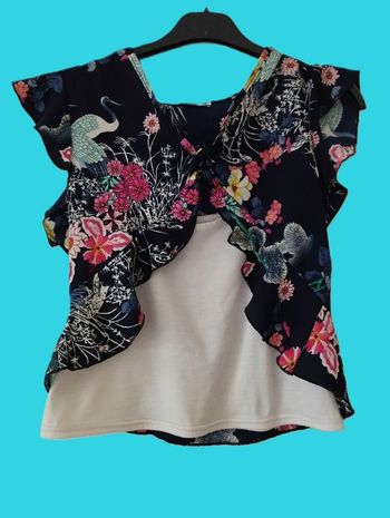 Haut fille 12 ans deux en un CREEKS