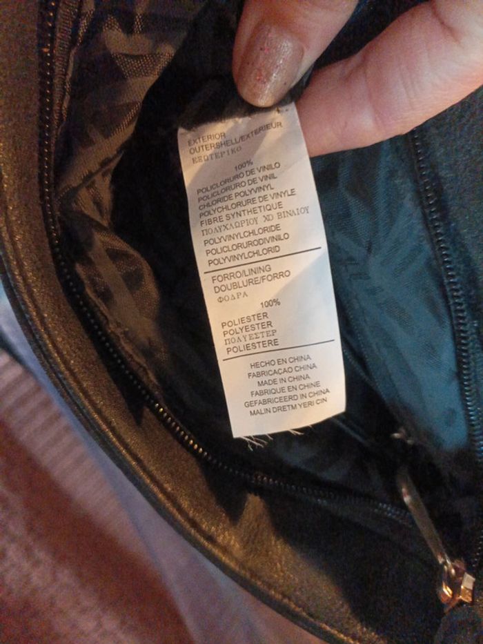 Sac noir femme bandoulière - photo numéro 6