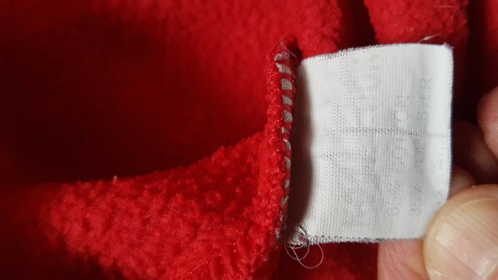 Sweat polaire garçon 10 ans rouge Kool&Look - photo numéro 3