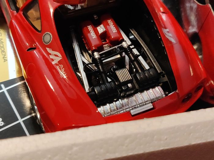 Ferrari 360 Modena Challenge #360 - Rouge - 25 Ans En Boîte - Bburago 1/18 - photo numéro 6