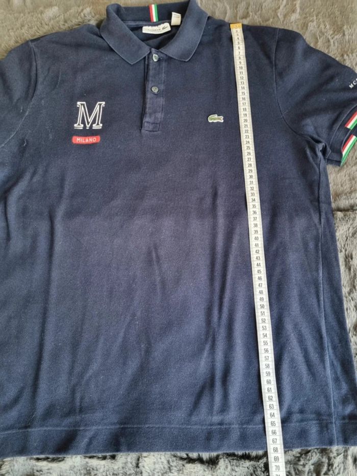 Polo manches courtes Lacoste Bleu, S Hommes - photo numéro 11