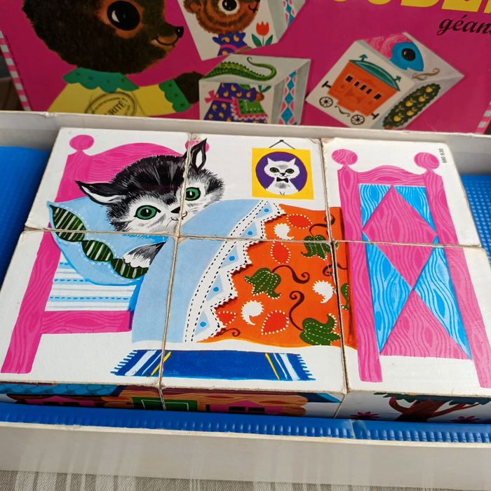 Jolis cubes géants vintage - photo numéro 4