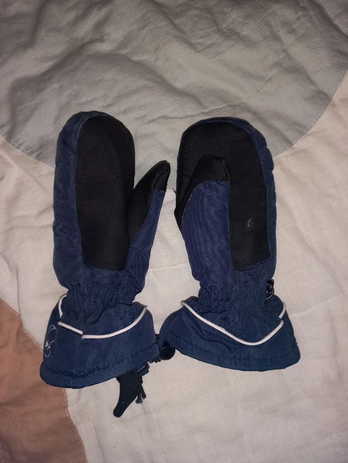 Moufles de ski bleu 6 ans - photo numéro 2