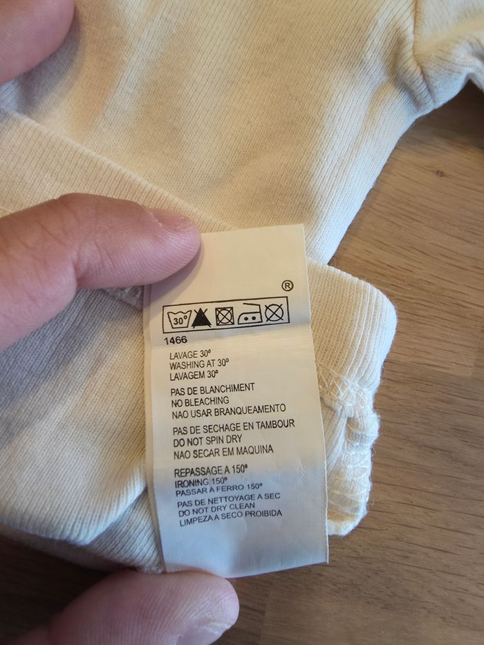 Tee-shirt ML col roulé 3 mois - photo numéro 8