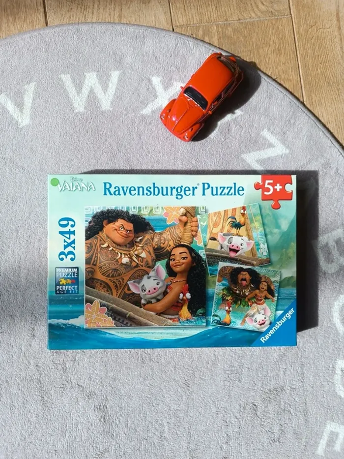 Lot Vaiana 🧩 puzzle et Peluche Maui Disney - photo numéro 4