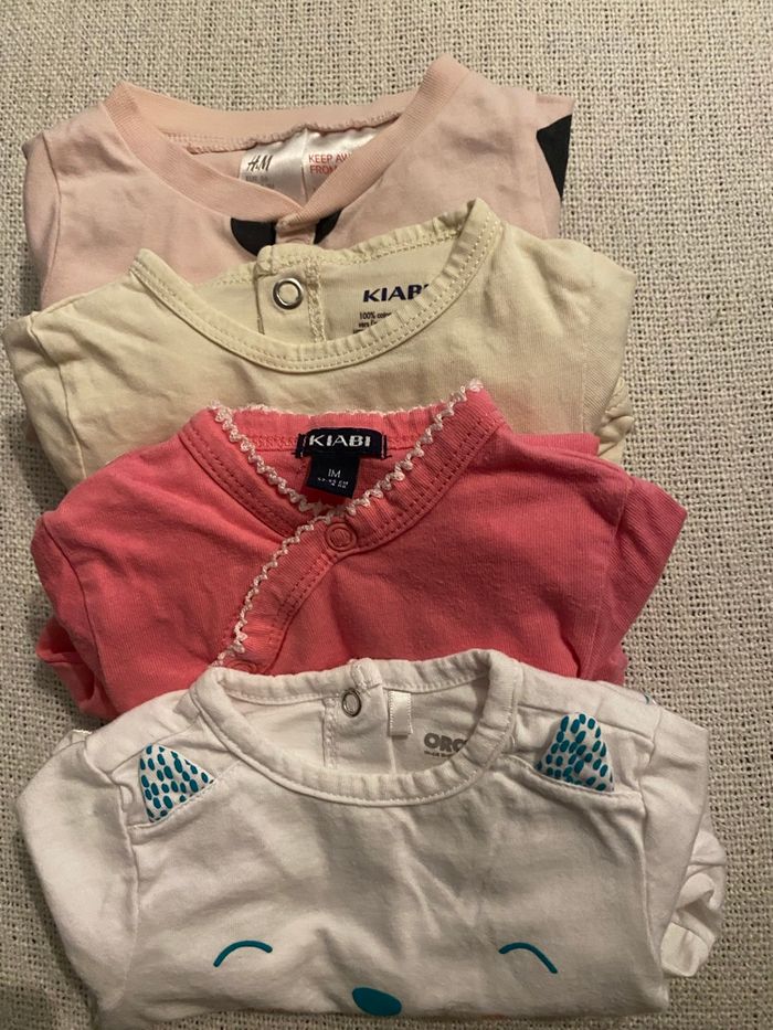 4 pyjama TBE taille 1 mois kiabi orchestra HM - photo numéro 4