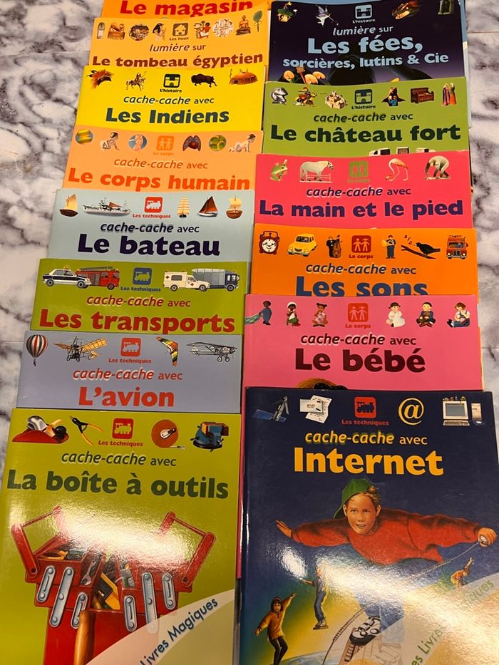 21 livres cache cache Atlas jeunesse - photo numéro 4