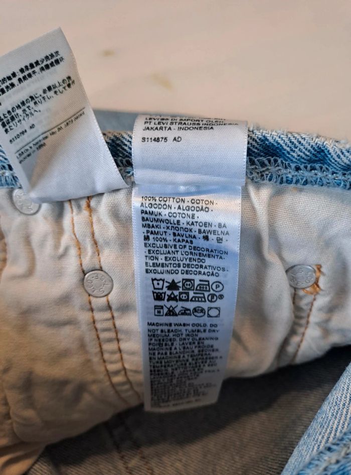Jeans Levi's 501 Original 26x30 neuf - photo numéro 5