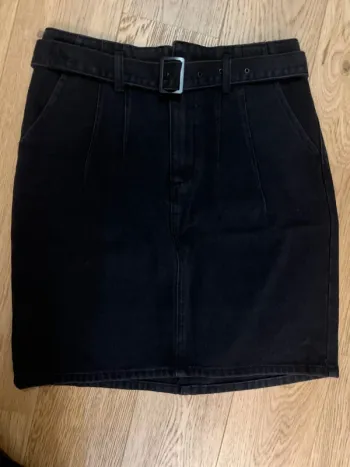 Jupe en jean noir
