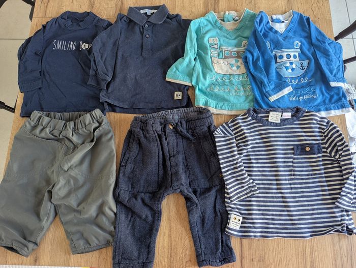 Lot vêtements garçon 6 mois