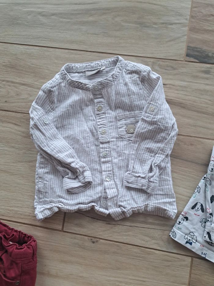Ensemble chemise pantalon Sergent major 18 mois - photo numéro 4