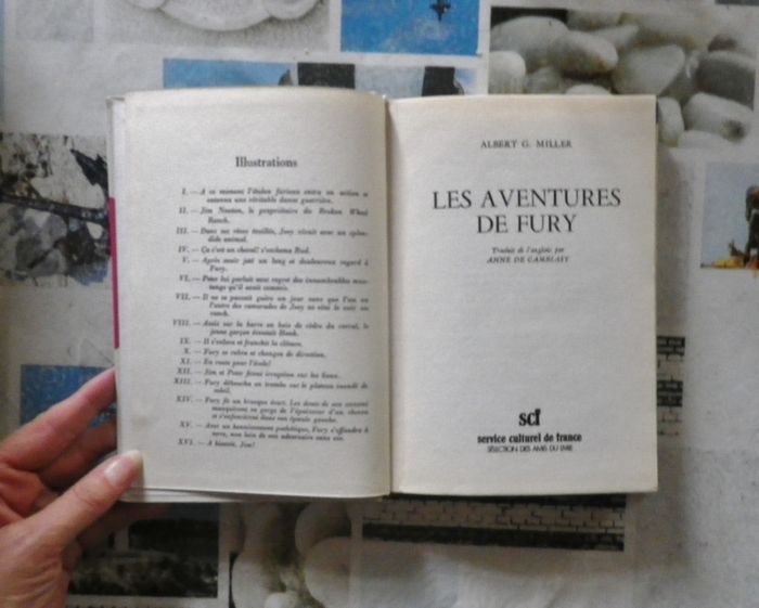 Les aventures de Fury de A.G. Miller Ed. SCF 1959 - photo numéro 2
