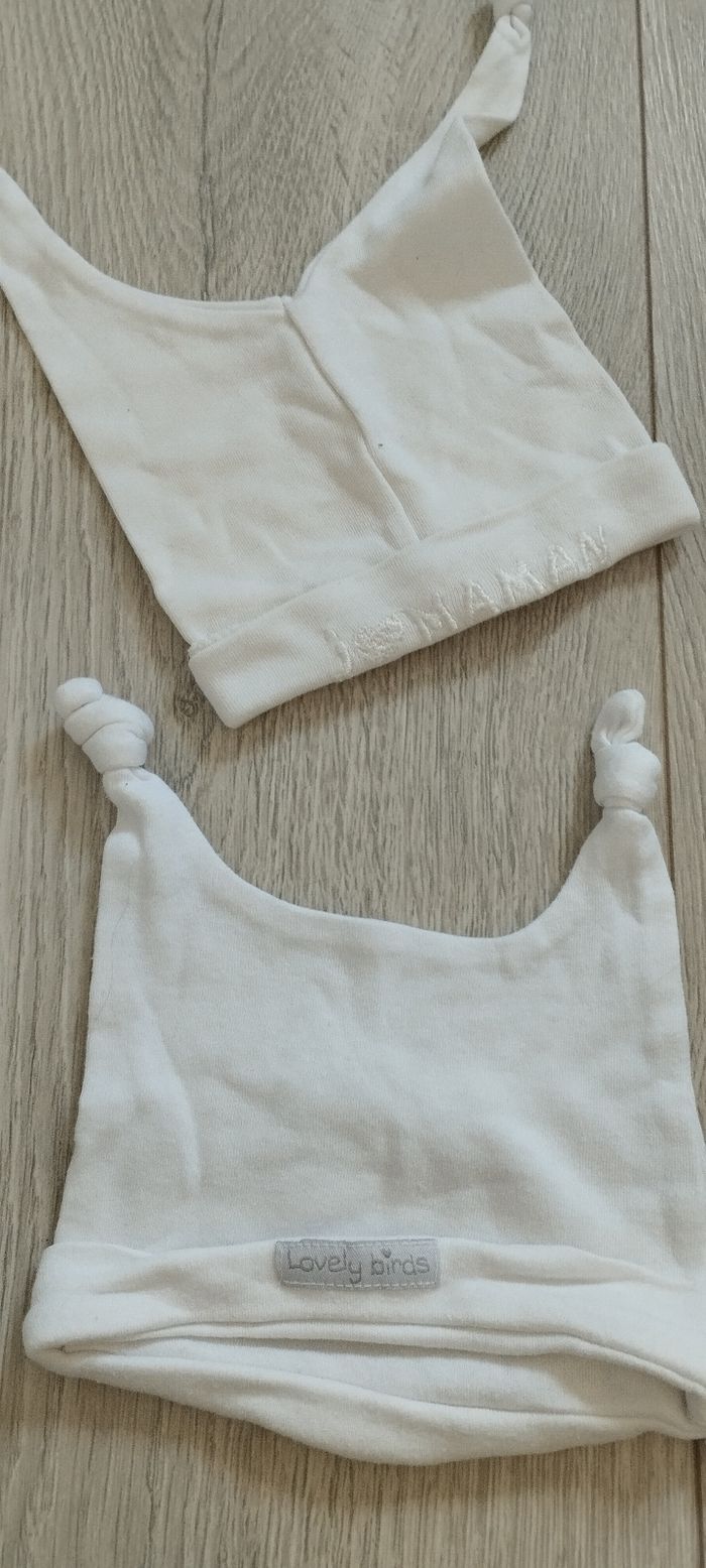 Lot de 5 bonnets naissance mixte - photo numéro 2