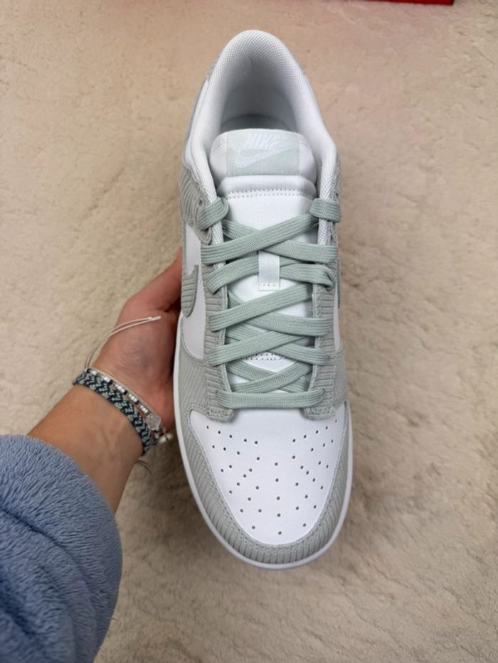 Nike Dunk Low Grey Corduroy Neuf Taille 44,5 - photo numéro 6
