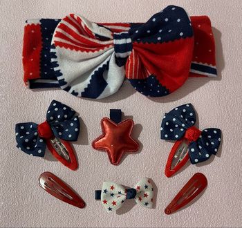 Belles barrettes  et bandeau